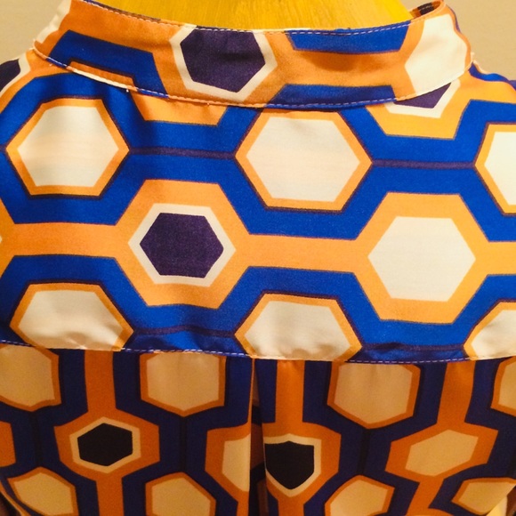 THE LIMITED Geo Blouse - XS - Picture 7 of 11